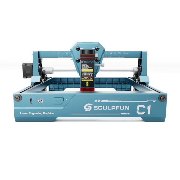 Mini Grabador Láser Sculpfun C1 (3W) - Precisión 0.04mm, Compacto 15x13cm